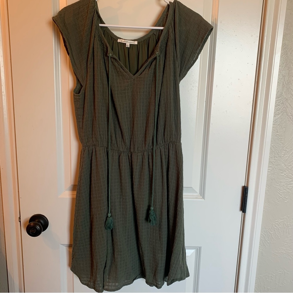 EUC Large Symphony Green Dress